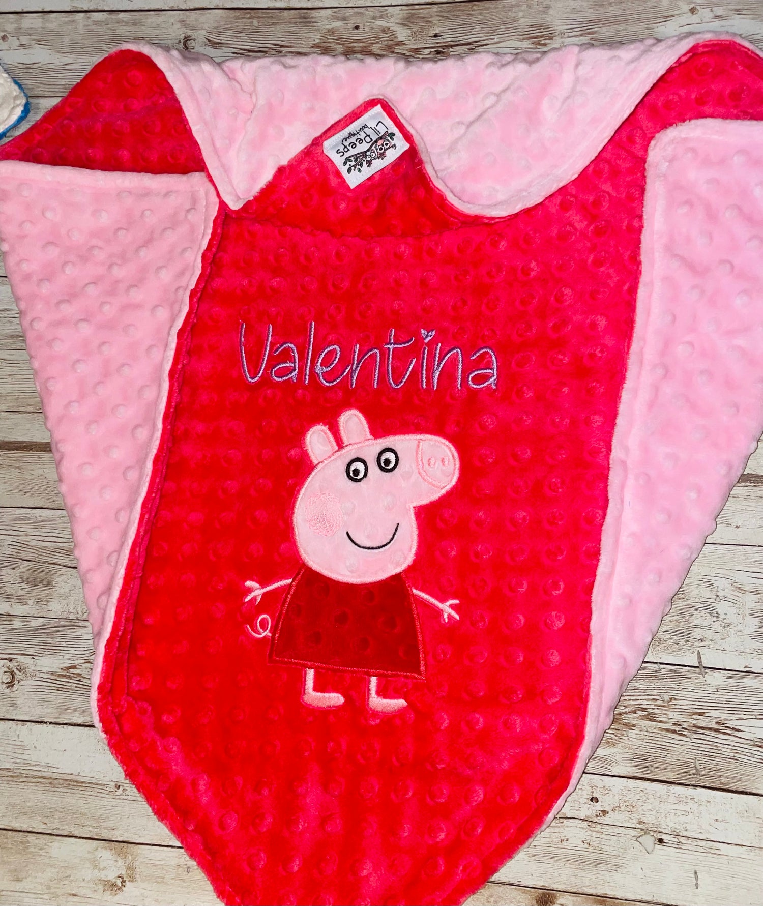 Peppa pig throw cheap